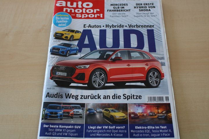 Deckblatt Auto Motor und Sport (26/2019)